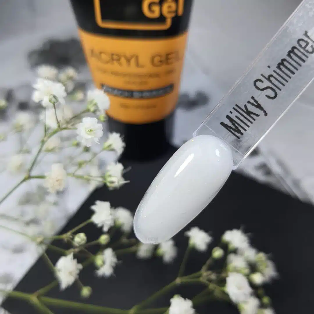 Acryl Gel - Milky Shine MILKY SHIMMER30 גרם