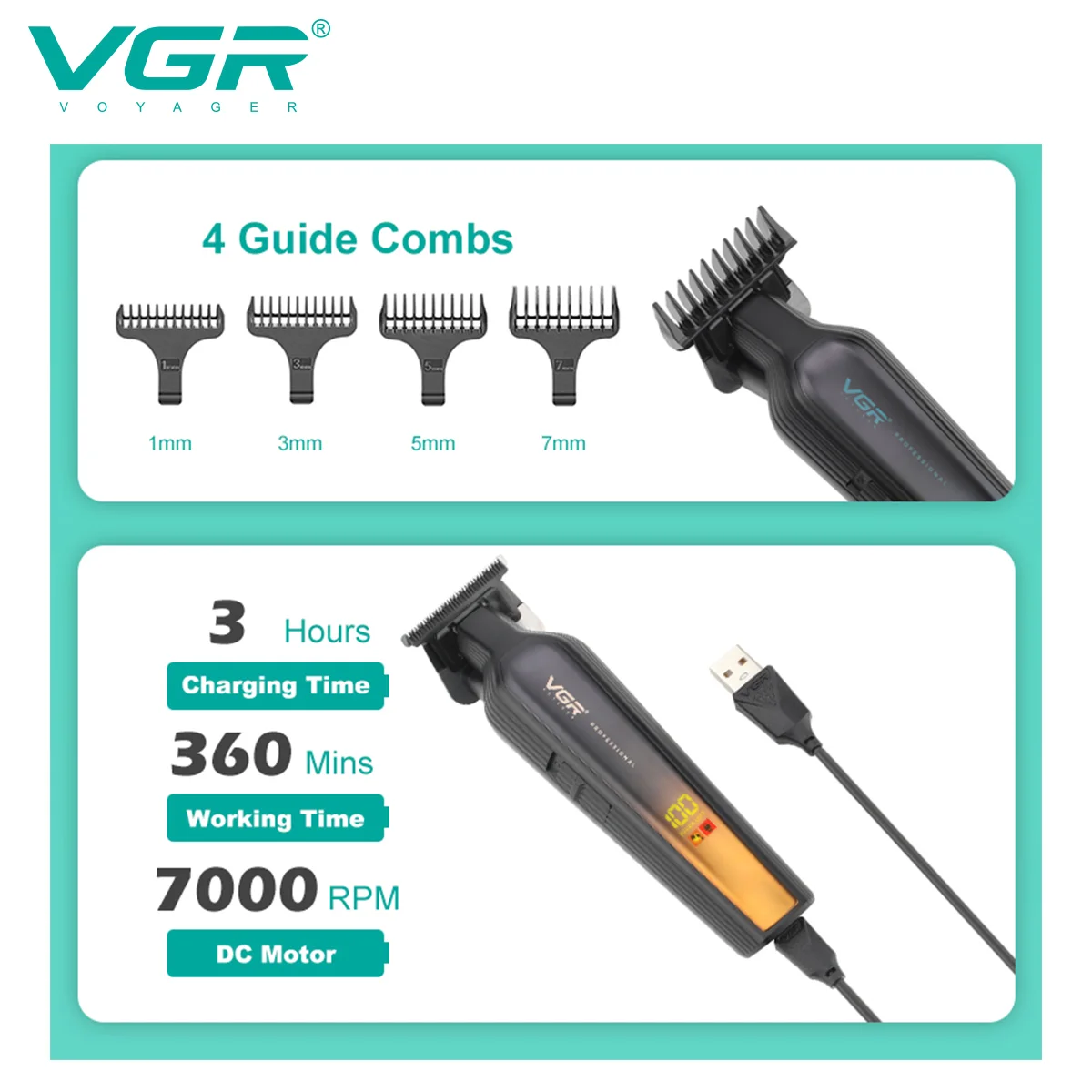 מכונת גילוח VGR V-930 2