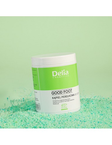 Delia Cosmetics Good Foot Foot Foot Bath - 45% אוריאה, 250 גרם