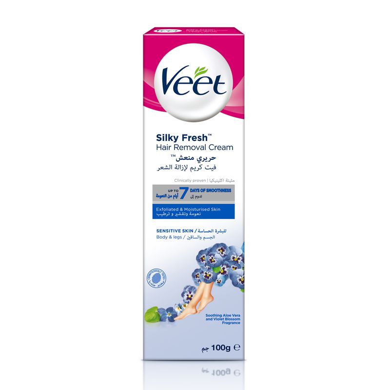 Veet קרם להסרת שיער לעור רגיש 100 גרם