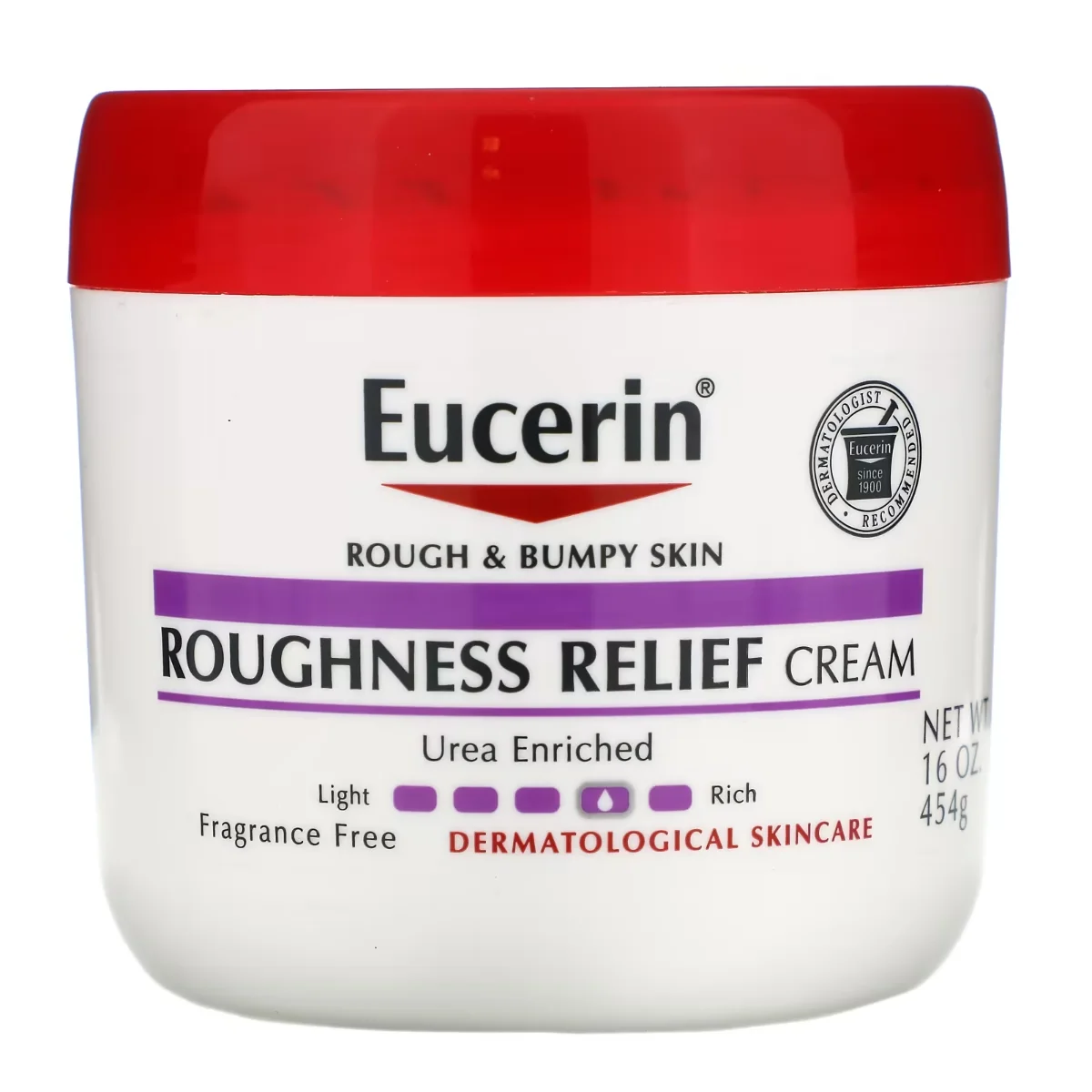Eucerin Rough Skin Smoothing Cream with Urea - 454 גרם