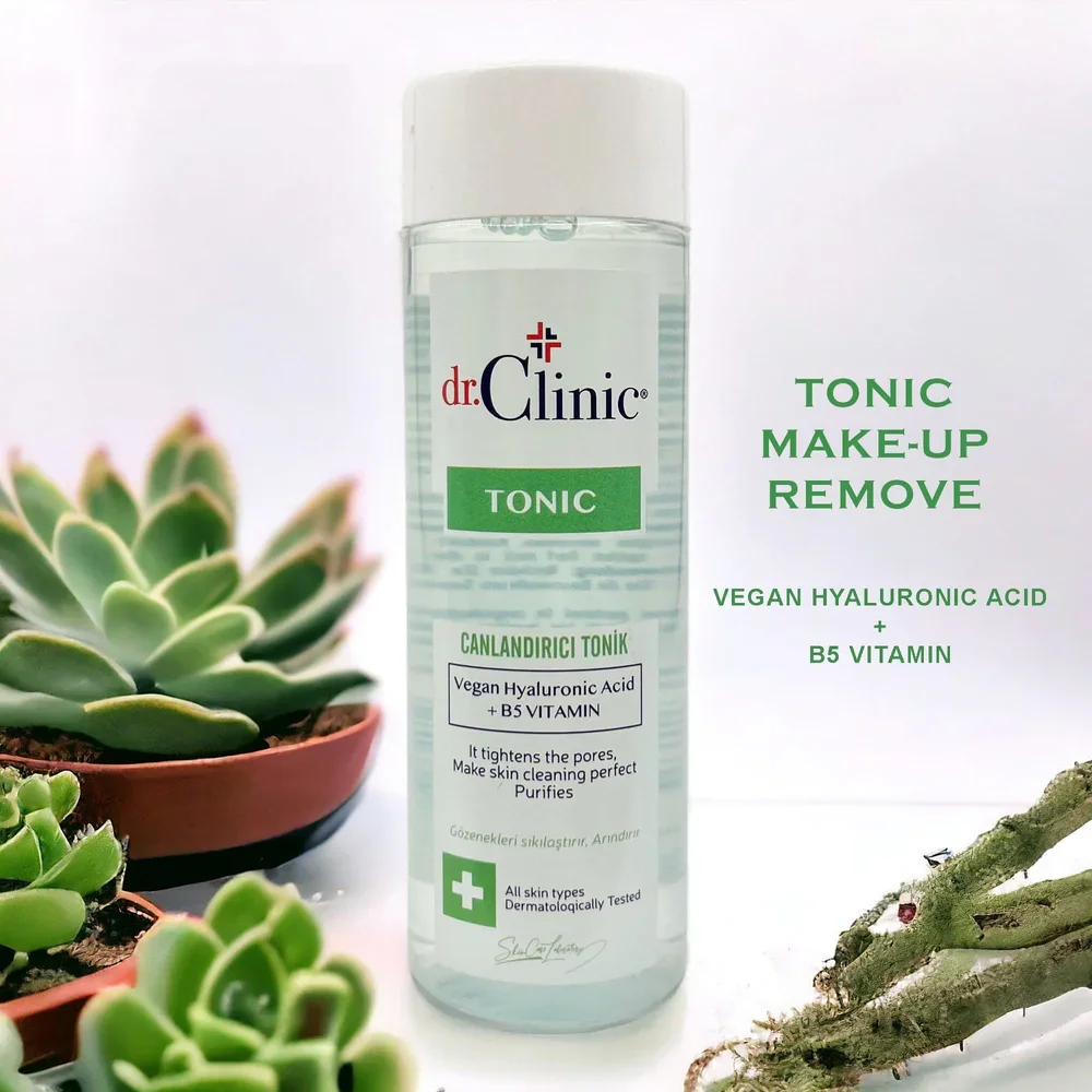 D. Clinic Refreshing Tonic חומצה היאלורונית טבעונית + ויטמין B5 150 מ"ל 2
