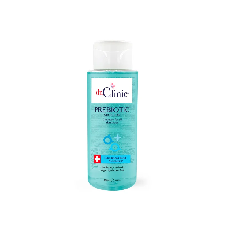 D. Clinique Prebiotic (כחול) Micellar לכל סוגי העור 400 מ"ל