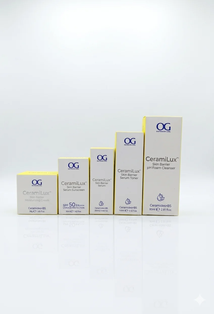 סט שלם של OG CeramiLux - מערכת תיקון והגנה על מחסומי עור