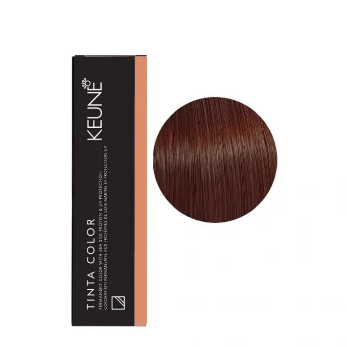 Keune Permanent Hair Dye No. 5/4 Light Copper Brown 60 מ"ל