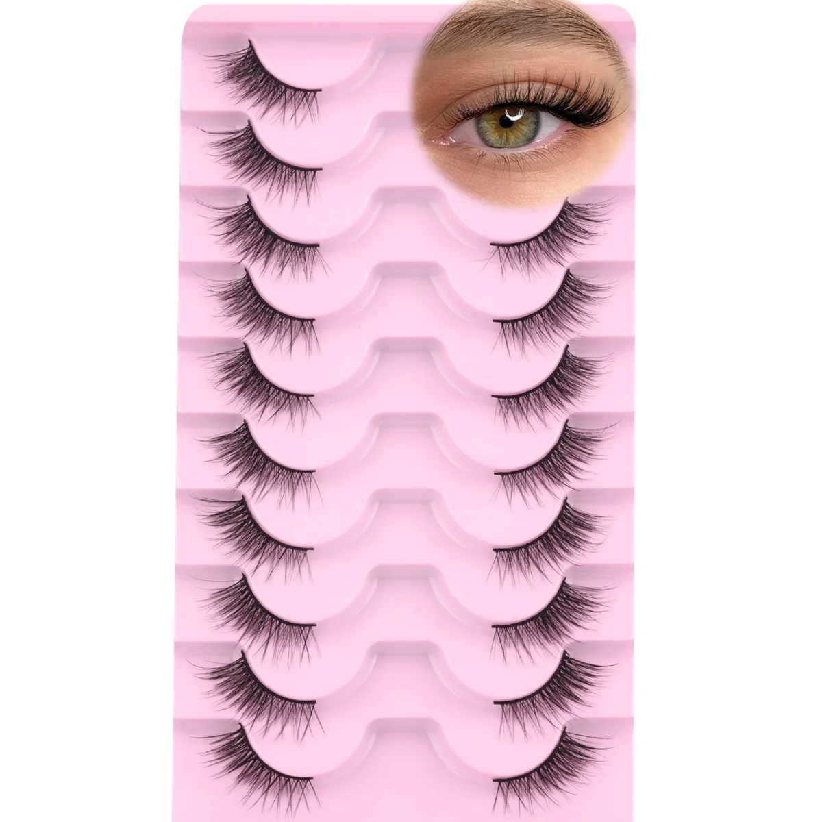 התקנת ריסים, 10 זוגות BY01