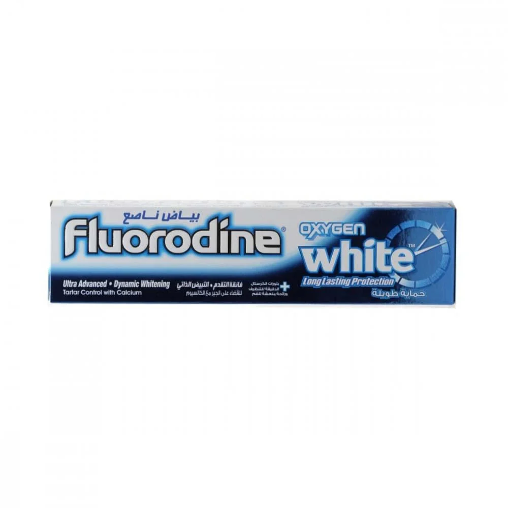 Fluorodine Oxygen White Extra White משחת שיניים - 100 מ"ל