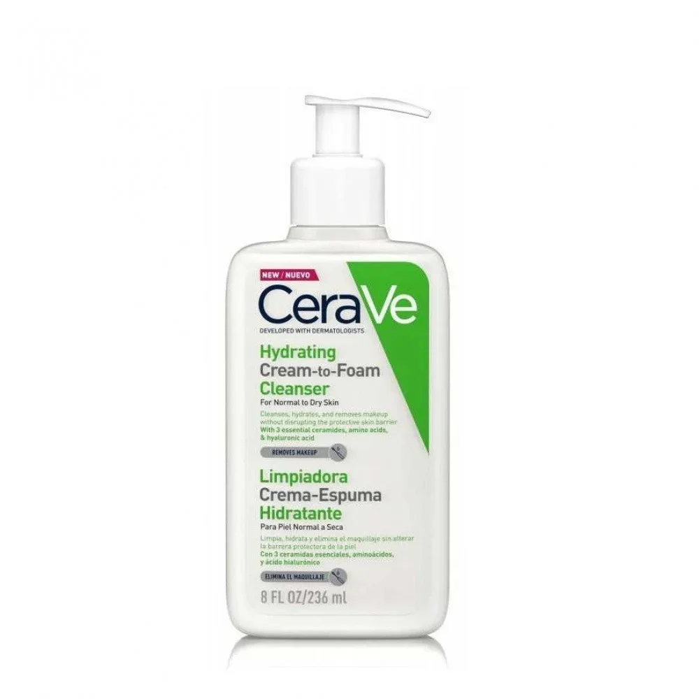 CeraVe Moisturizing Foaming Cleanser Cream 236 מ"ל