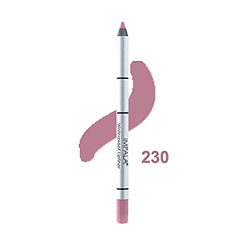 Impala Waterproof Lip Liner מס' 230, סגול מט