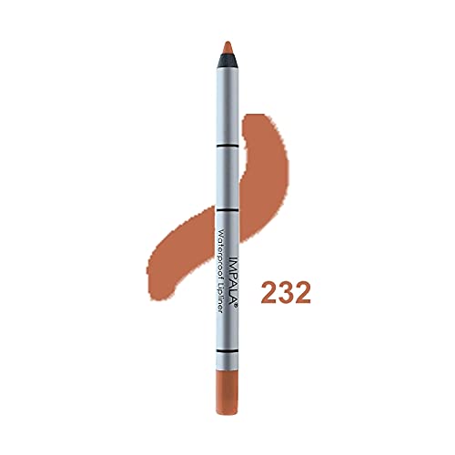 Impala Waterproof Lip Liner מס' 232, ניוד מט בהיר