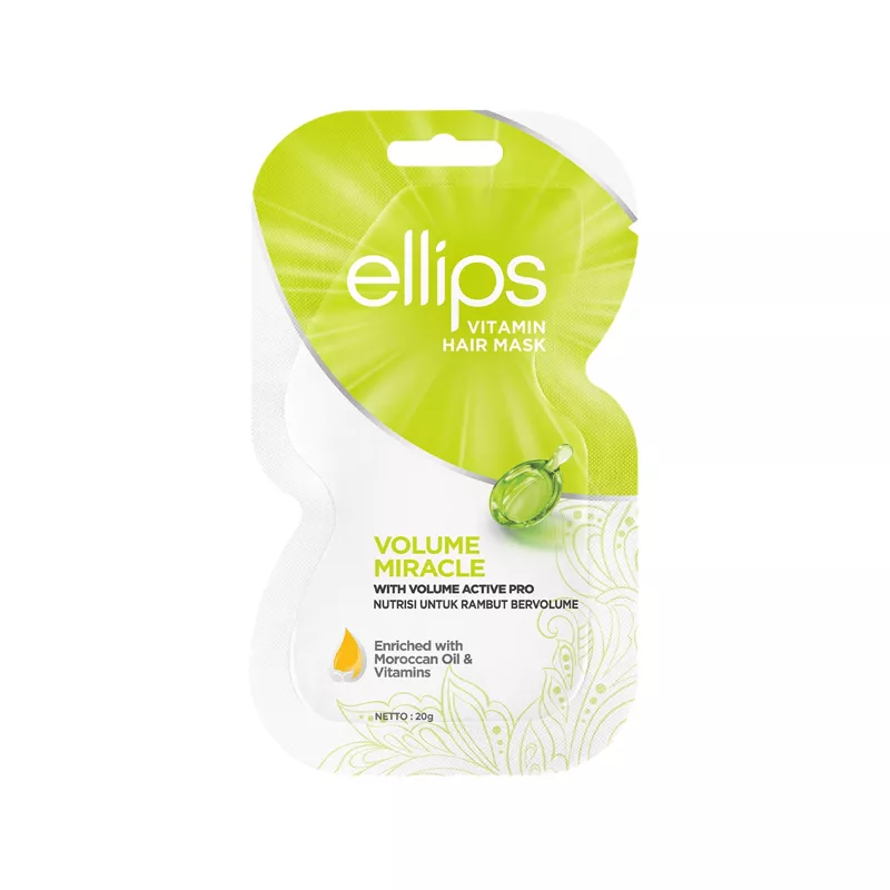 Elipse Volume Miracle Vitamin Mask לעיבוי שיער דליל 20 גרם