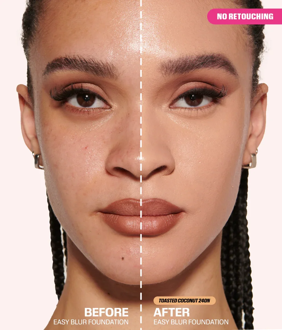 Huda Beauty Easy Blur Foundation - קוקוס קלוי 240N 2