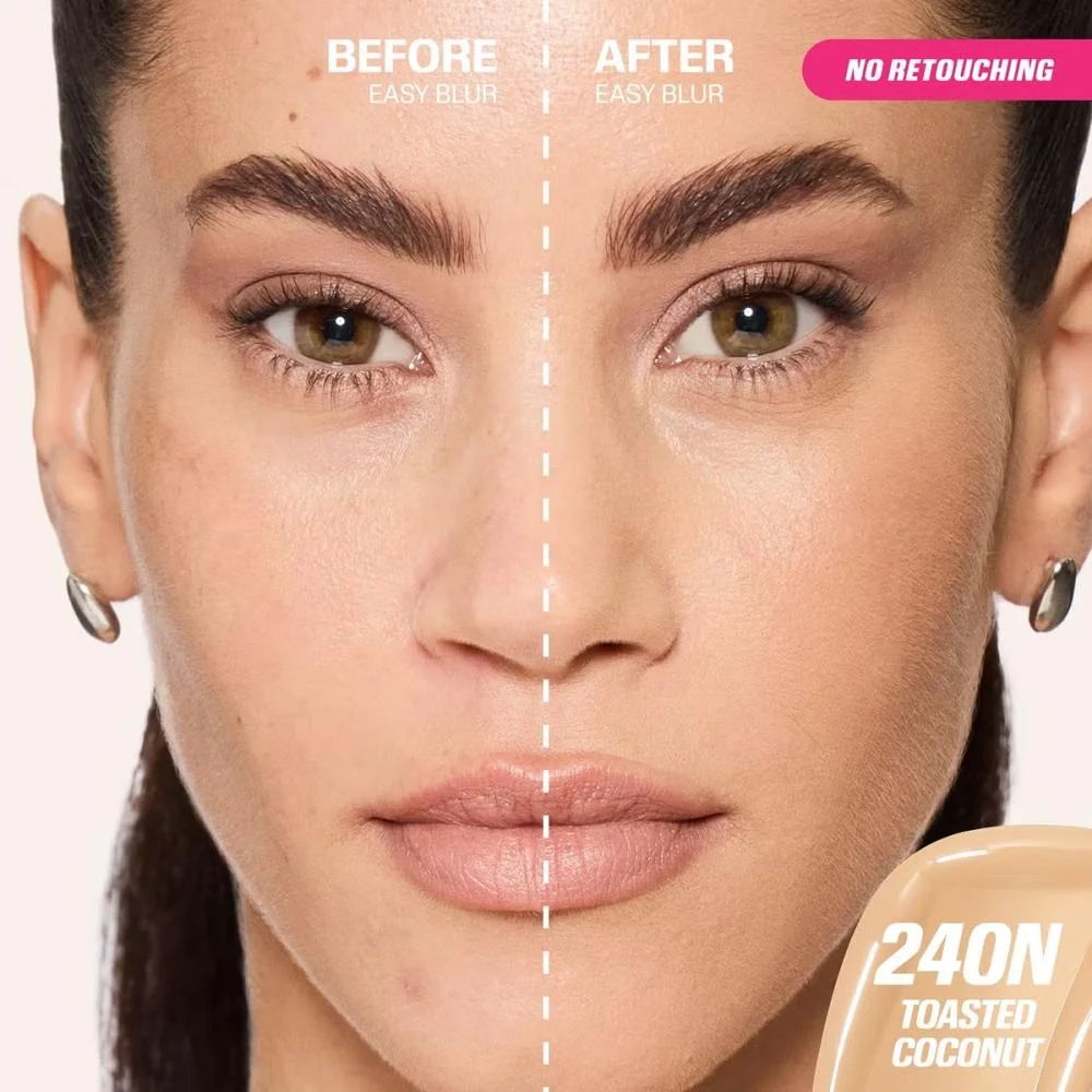 Huda Beauty Easy Blur Foundation - קוקוס קלוי 240N 3