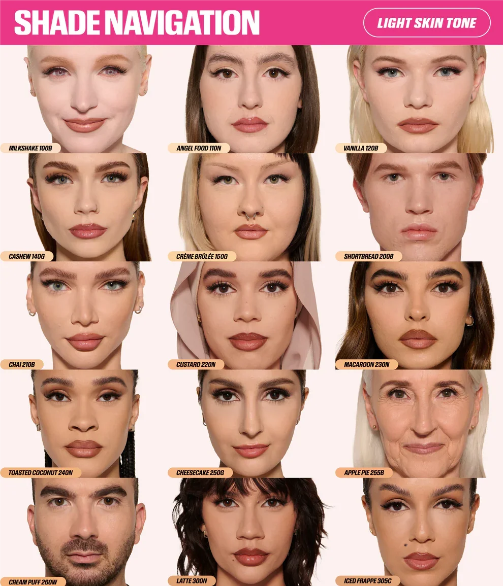 Huda Beauty Easy Blur Foundation - עוגת גבינה 250 גרם 10