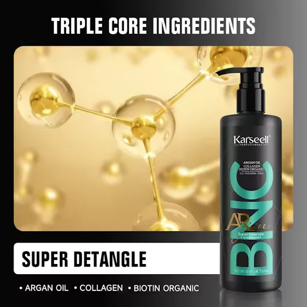 מרכך Carsil PNC Argan Super Detangler 500 מ"ל 4
