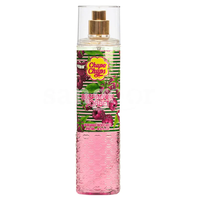 Chupa Chups Body Mist, 250 מ"ל, טעם סורבה פטל