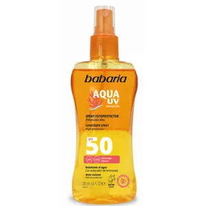 Babaria Sun Bi-Phase ספריי קרם הגנה SPF 50, 200 מ"ל