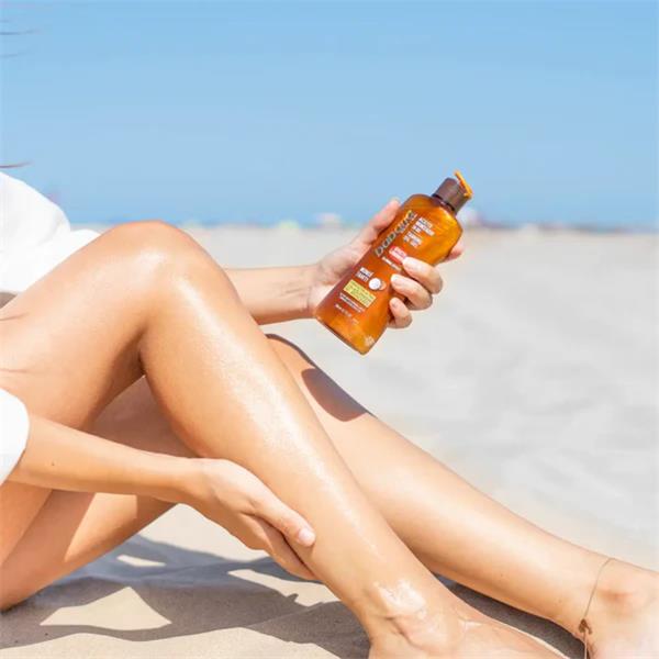 ג'ל שמן שיזוף קוקוס 50SPF 2
