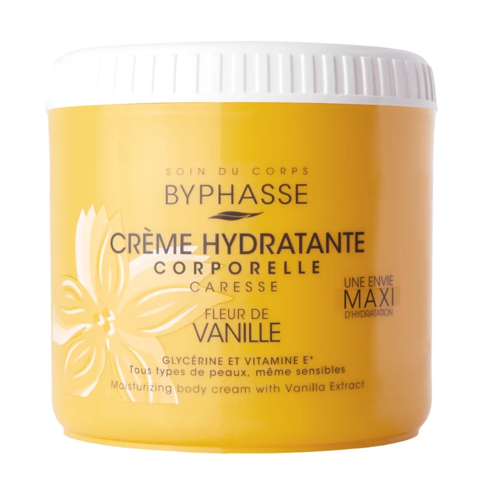 Byface Moisturizing Body קרם גוף עם תמצית וניל - 500 מ"ל
