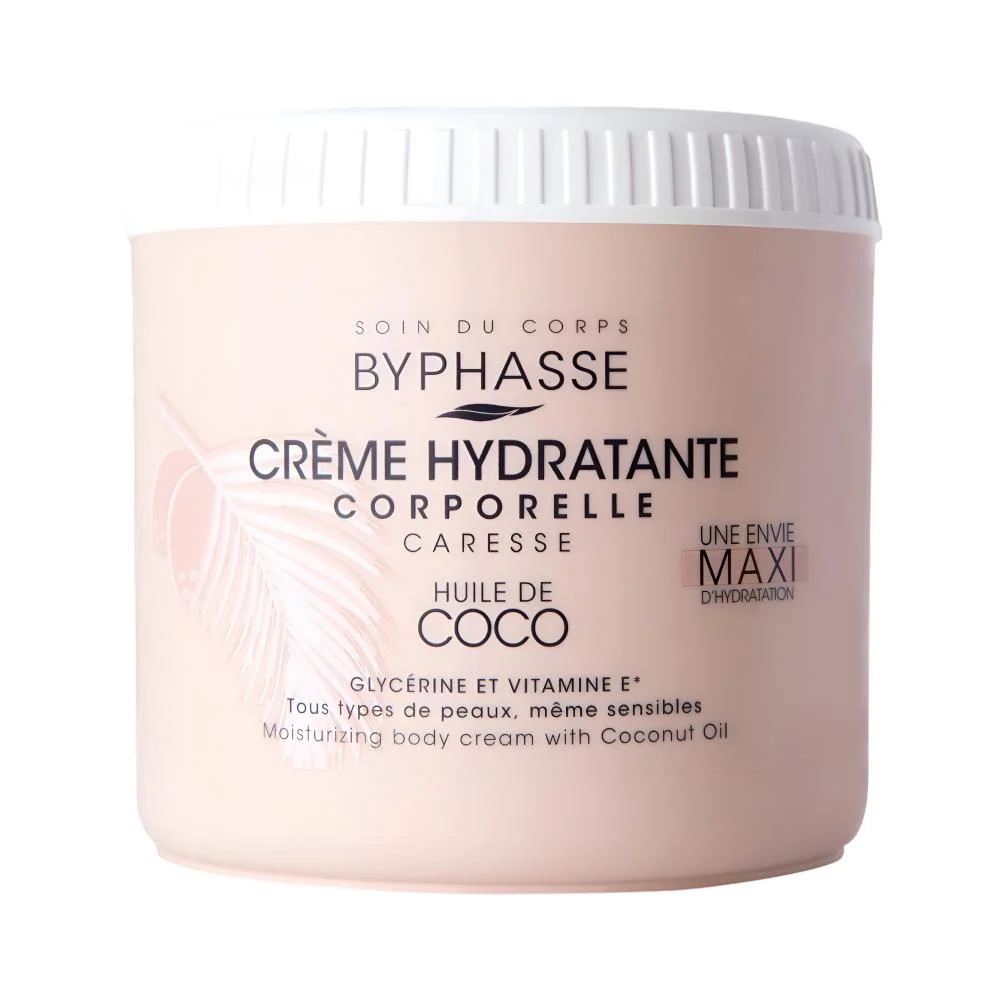 Byface Moisturizing Body קרם גוף עם שמן קוקוס - 500 מ"ל