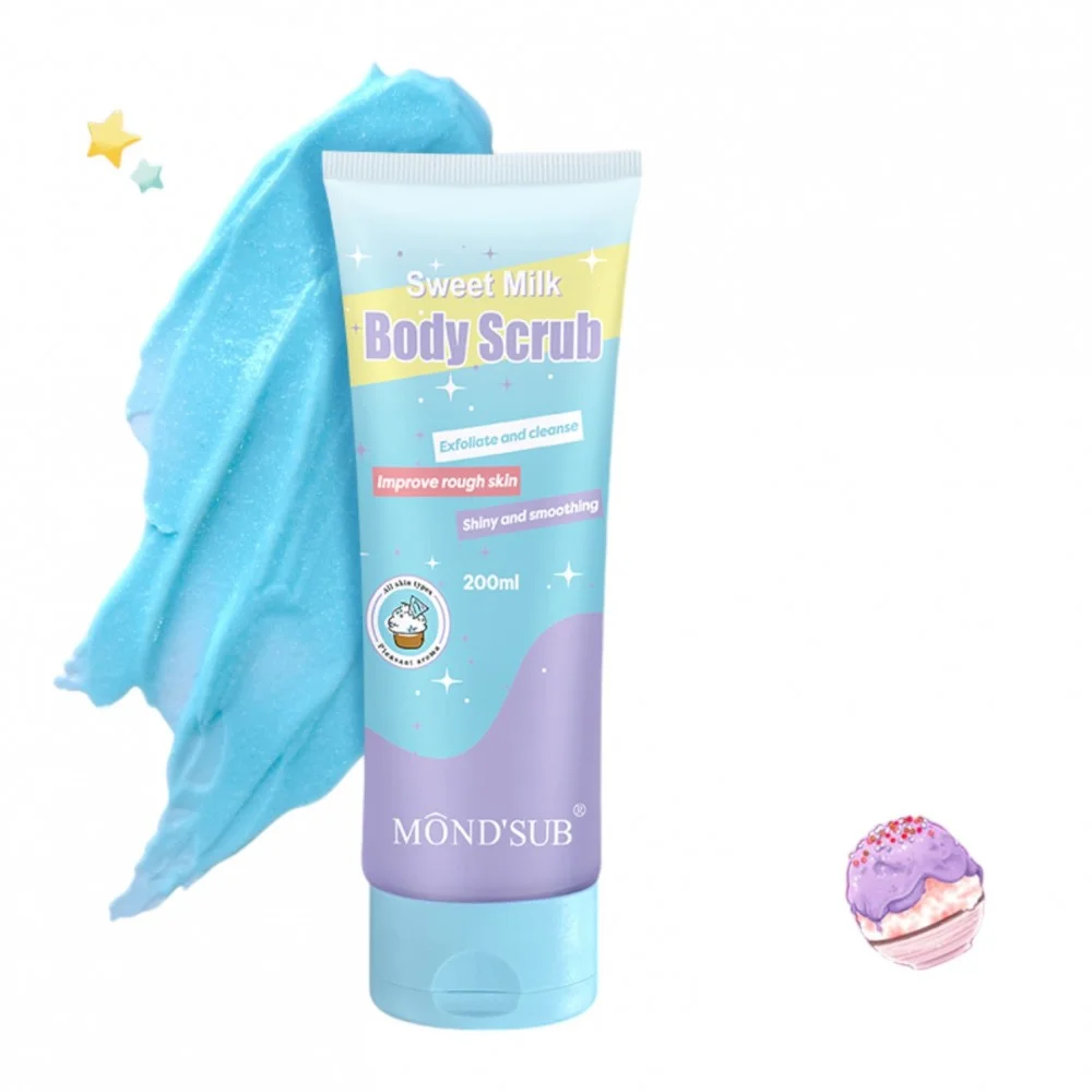 Sweet Milk Body Scrub 200 מ"ל - מרקם קרמי