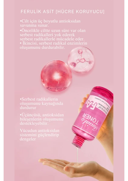Mondsap Hybrid Toner Serum - תמיכת נוער עם חומצה פרולית + חומצה היאלורונית 390 מ"ל 2