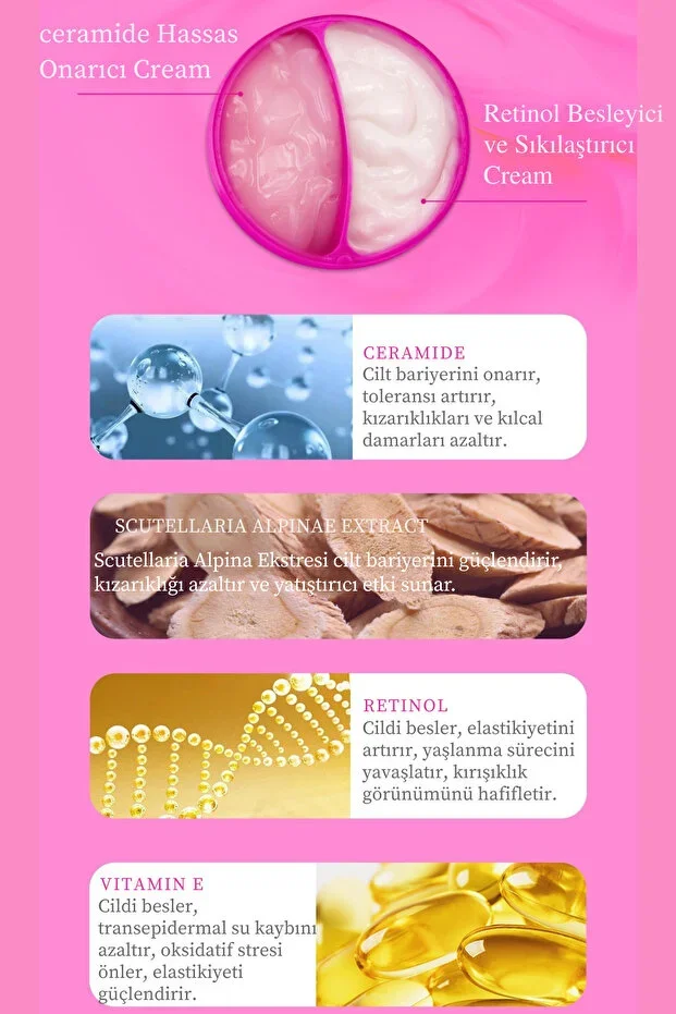 Mondsap Ceramide ו-רטינול 2 ב-1 קרם - טיפול מקומי לתיקון ומיצוק עור רגיש (100 מ"ל) 3
