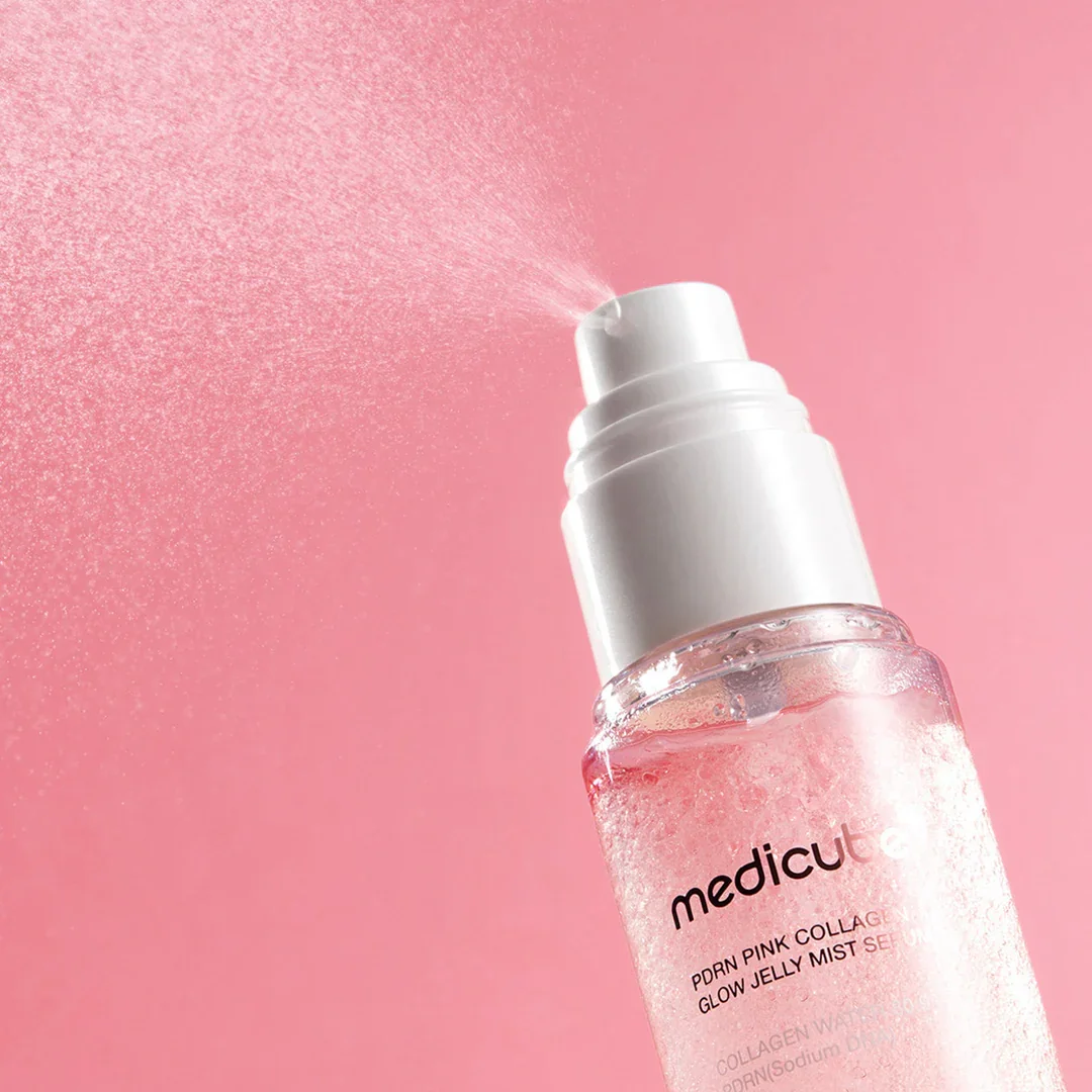 Medicup PDR Serum Pink Collagen Glow Jelly Mist 100 מ"ל 3