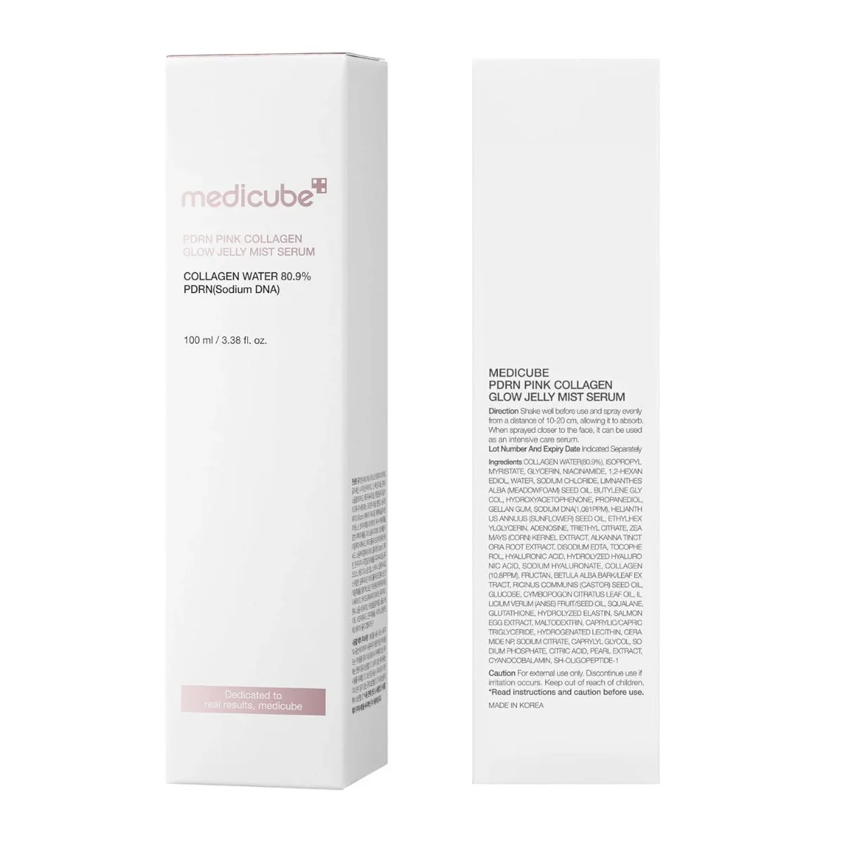 Medicup PDR Serum Pink Collagen Glow Jelly Mist 100 מ"ל 9