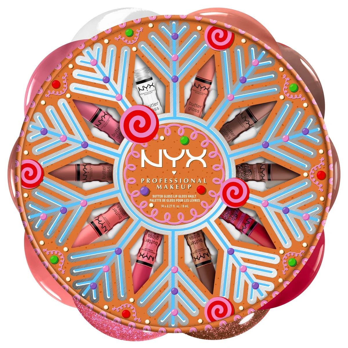 Holiday Butter Gloss Vault NYX 5