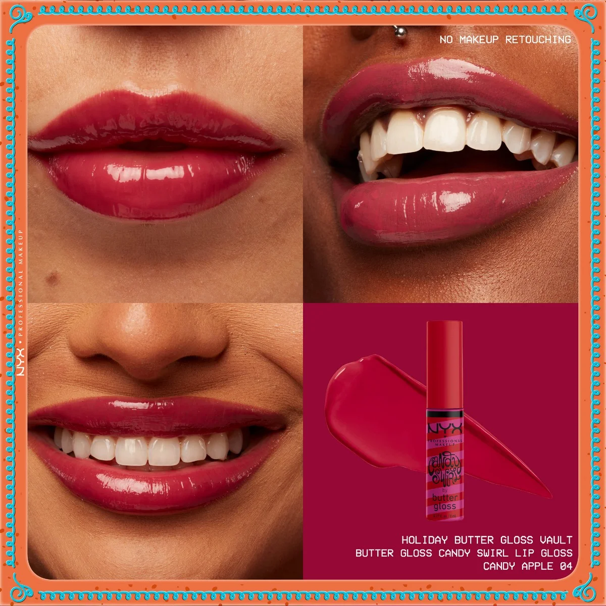 Holiday Butter Gloss Vault NYX 7
