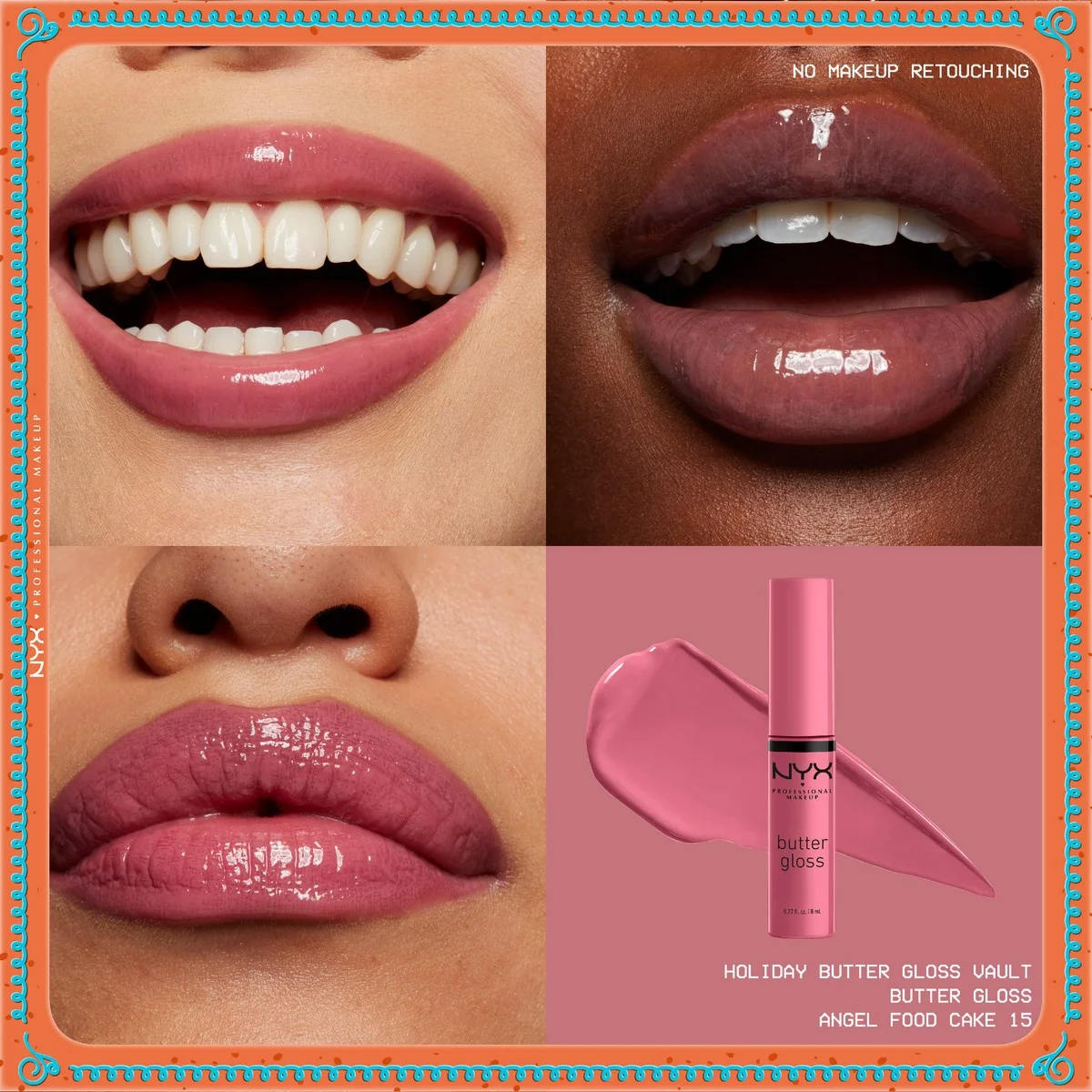 Holiday Butter Gloss Vault NYX 8