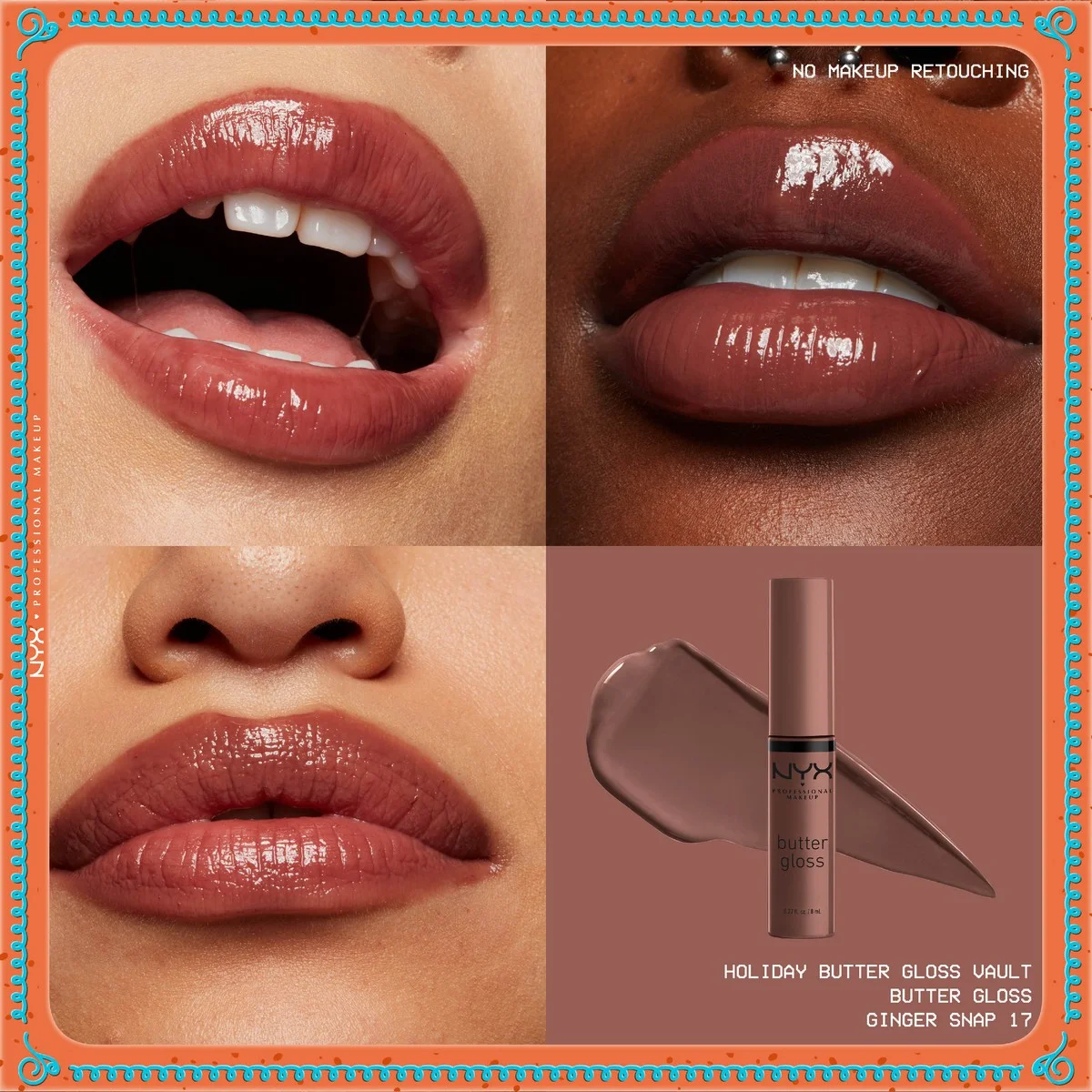 Holiday Butter Gloss Vault NYX 10