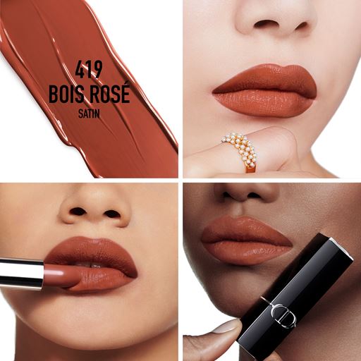 שפתון סאטן רוז' דיור, 419 Bois Rosé 2