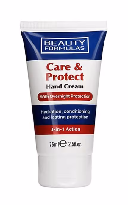 Beauty Formulas טיפוח והגנה קרם ידיים לילה 75 מ"ל