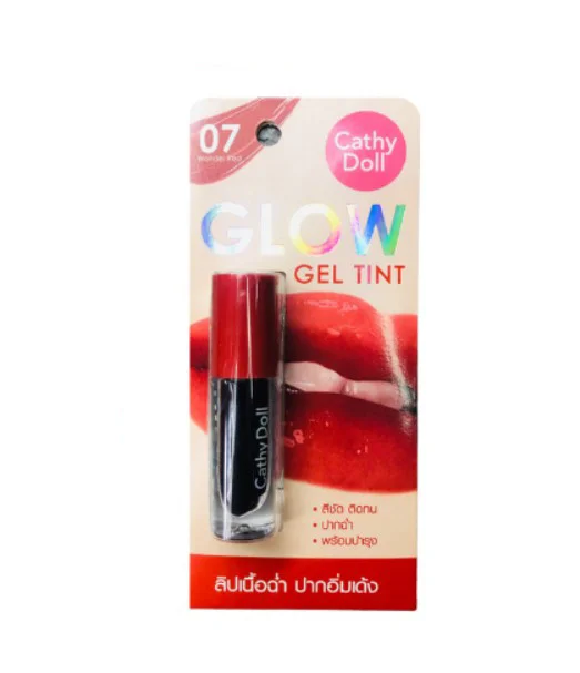 Glow Gel Tint WONDER RED 07, בובה של קאתי