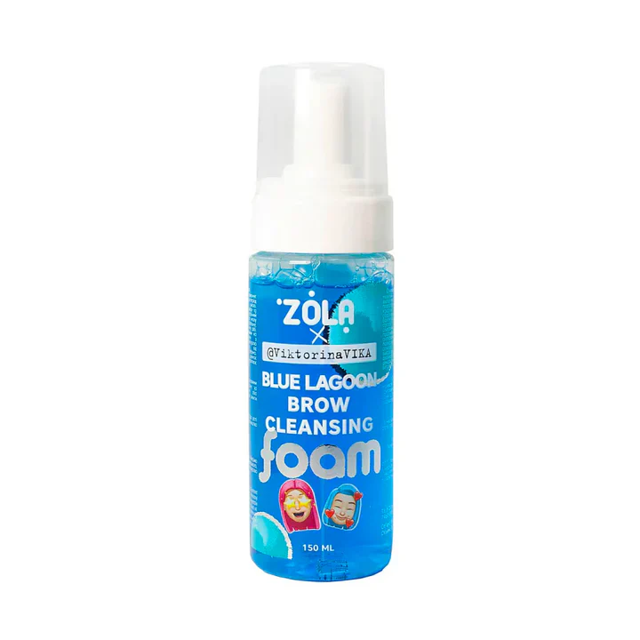 Zola Blue Lagoon קצף ניקוי גבות, 150 מ"ל
