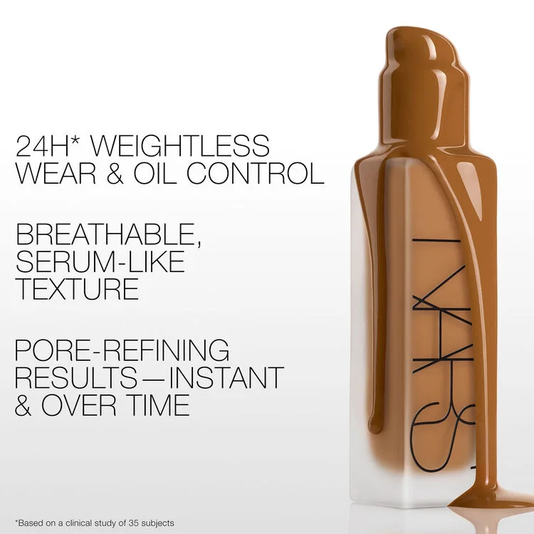 NARS NATURAL MATTE LONGWEAR FOUNDATION - LIGHT 3.5 SALZBURG 6
