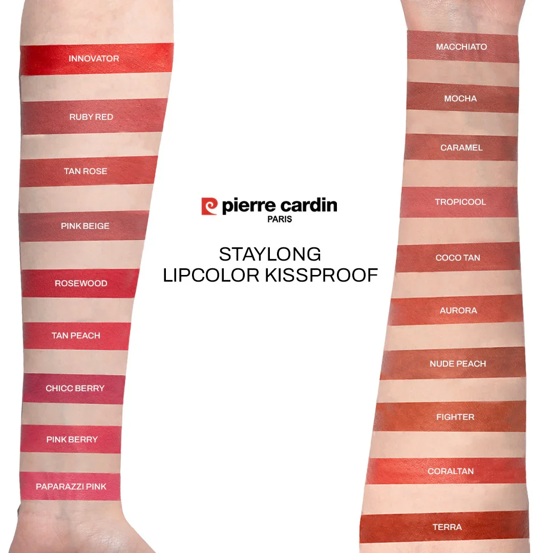 Lipcolor-Kissproof #380 Shot Caller Pierre Cardin Ruj 5