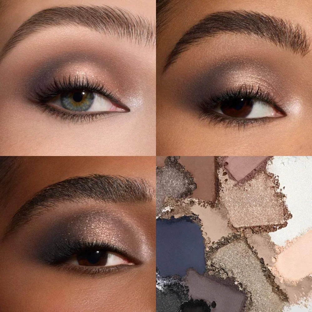 MAKEUP BY MARIO Ethereal Eyes פלטת צלליות ירח 12 צבעים 2