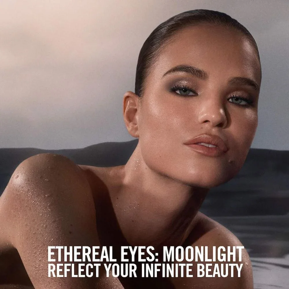 MAKEUP BY MARIO Ethereal Eyes פלטת צלליות ירח 12 צבעים 5