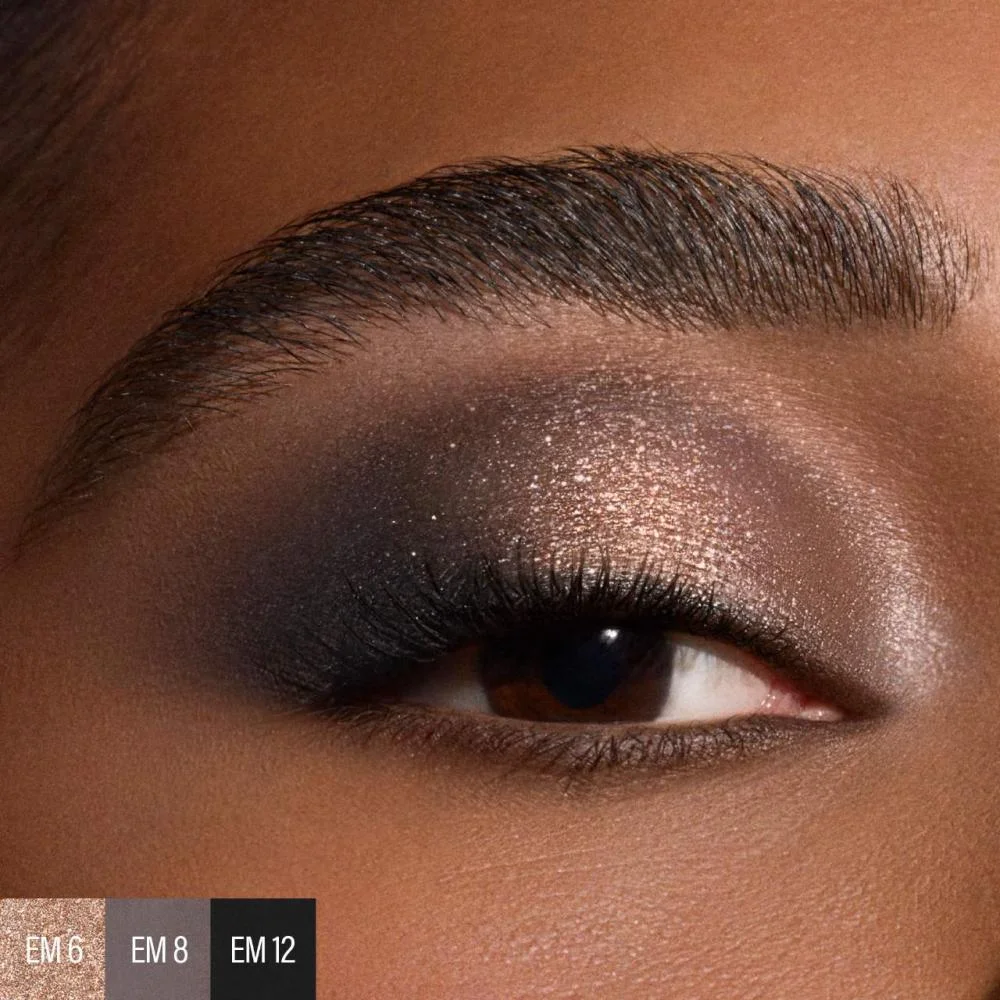 MAKEUP BY MARIO Ethereal Eyes פלטת צלליות ירח 12 צבעים 6