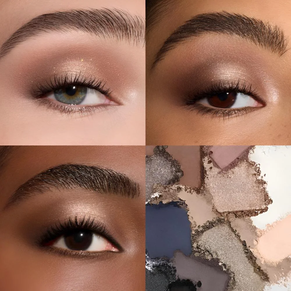 MAKEUP BY MARIO Ethereal Eyes פלטת צלליות ירח 12 צבעים 7