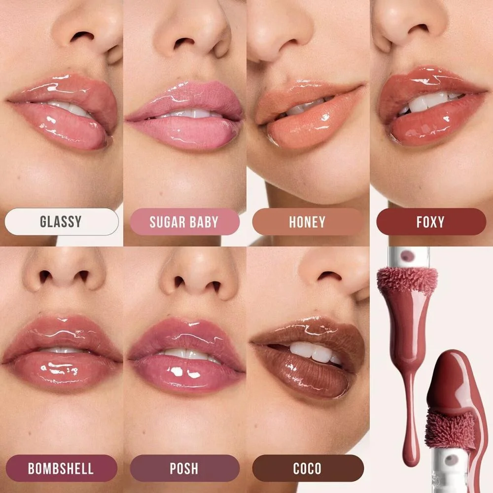Huda Beauty Faux Filler Extra Shine Lip Gloss - uuu בייבי 3
