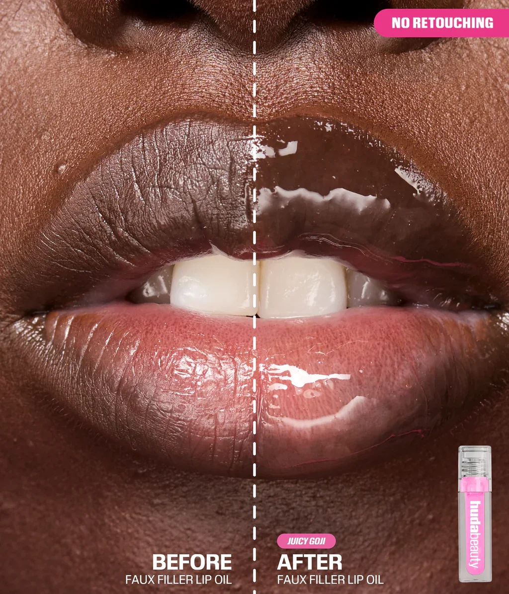 קופסת צמד של סומק והיילייטר מבית Huda Beauty - BERRIES AND CREAM 6