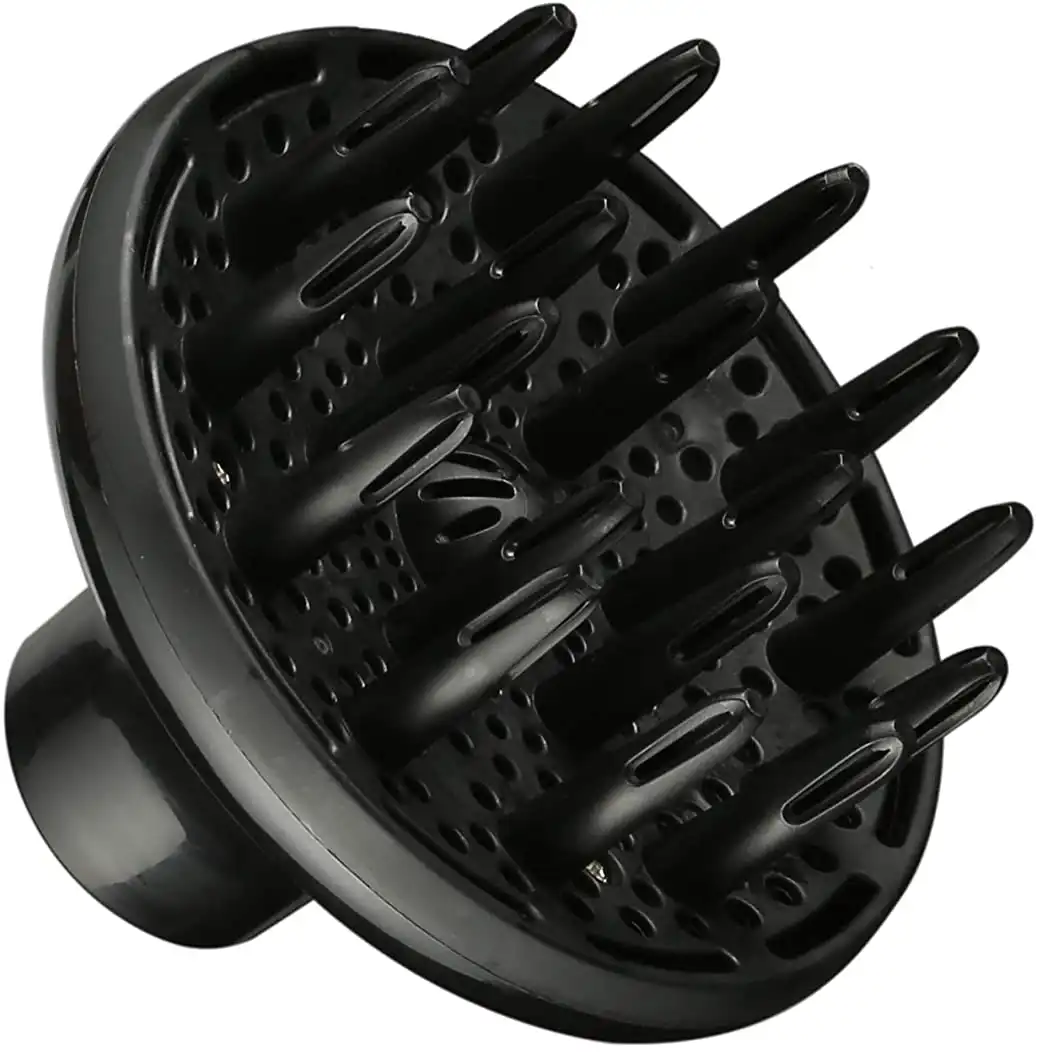 מייבש שיער Rosia, 2500 וואט, שתי מהירויות, שחור, HC8508 עם מברשת מייבש שיער לילדות 2