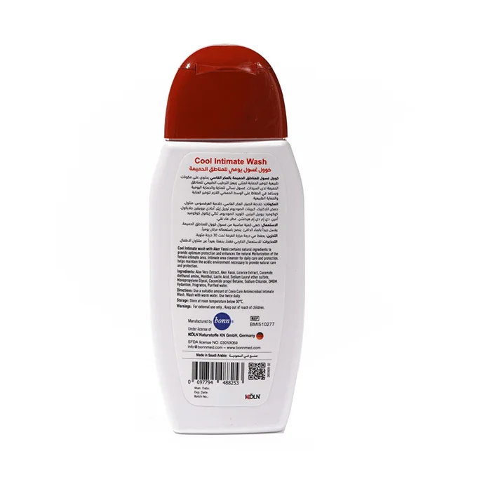 Kofix Care Daily Cool Intimate Wash עם Aker Fassi - 215 מ"ל 2
