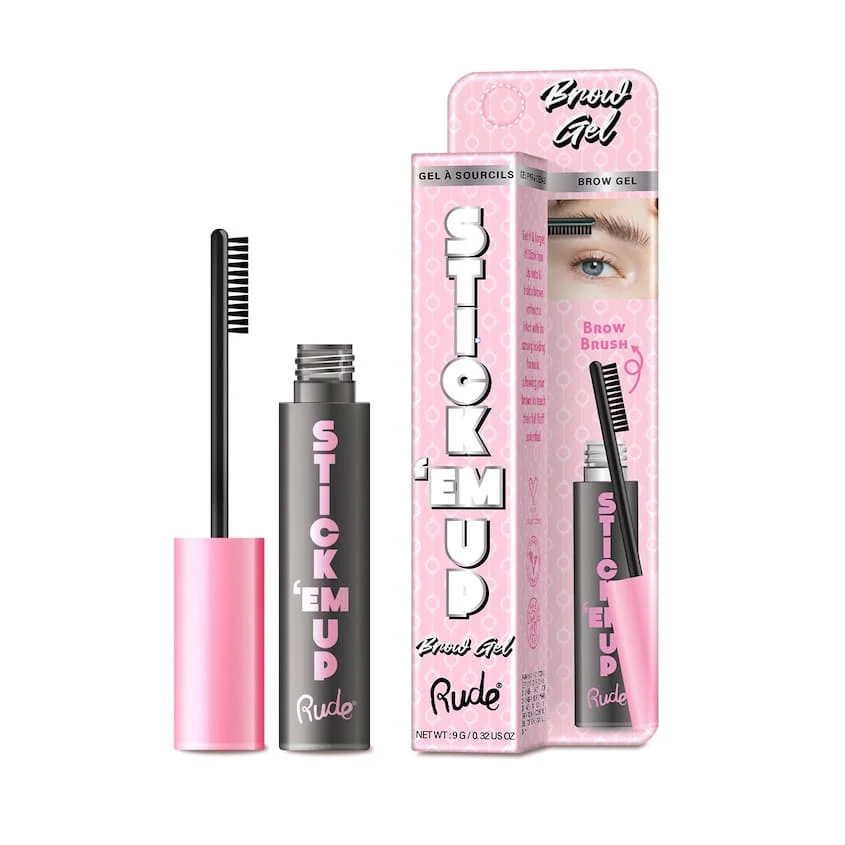 Rude Stick'em Up Transparent Brow Gel