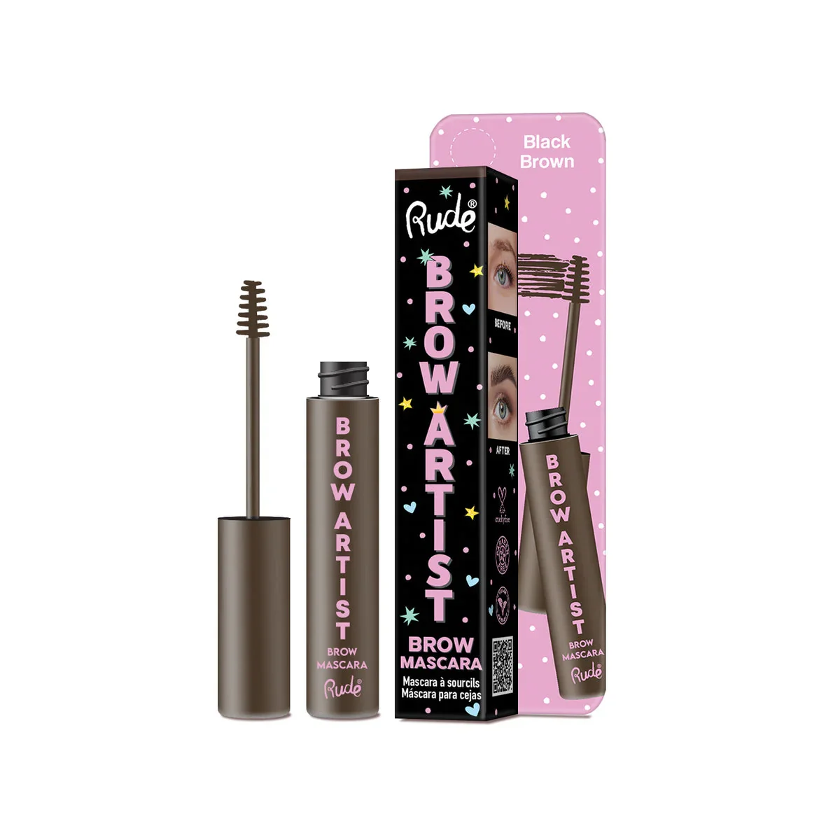 מסקרה לגבות של Rod Brow Artist SOFT BROWN