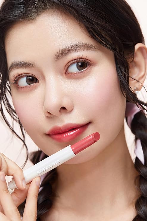 Shiglam Pout-Perfect Glossy Lip Gloss ו-Plumper (First Crush) 3